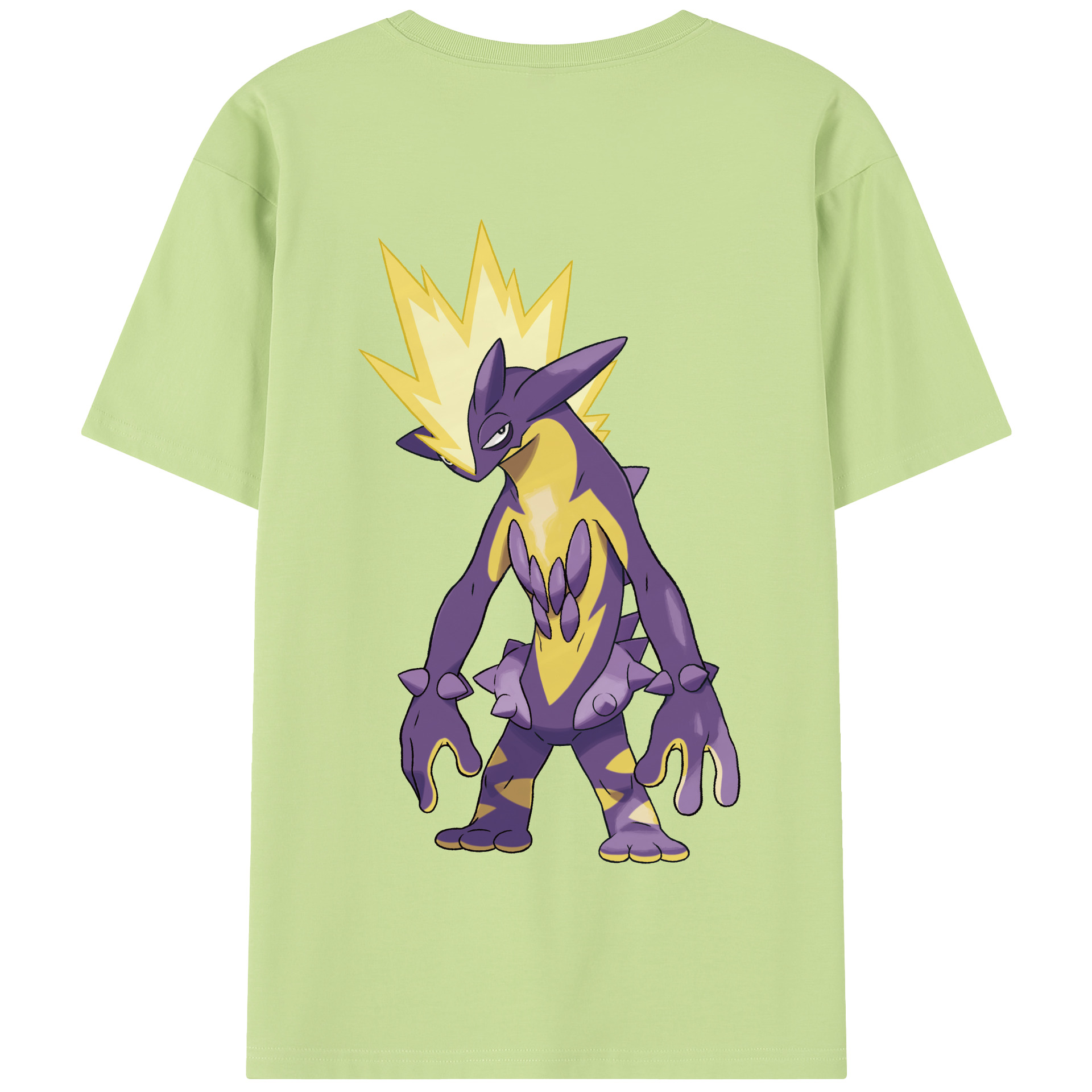 （画像用） ポケットモンスター Pokémon 綿100％半袖Tシャツ（背面プリント）